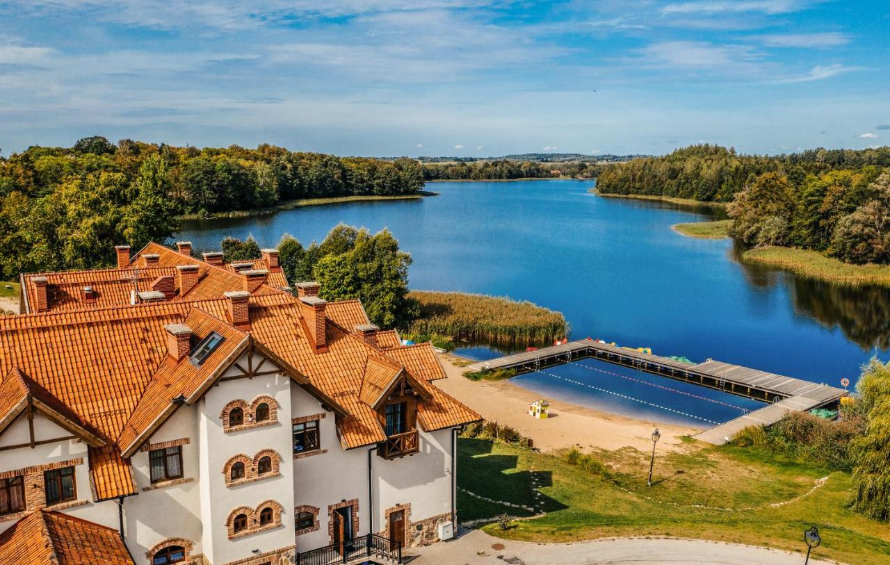 Folwark Lekuk Hotell Łękuk Mały Eksteriør bilde