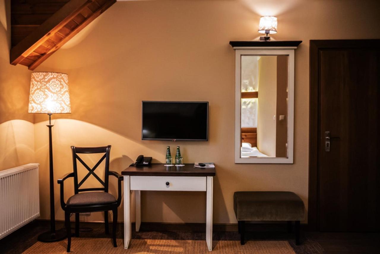 Folwark Lekuk Hotell Łękuk Mały Eksteriør bilde