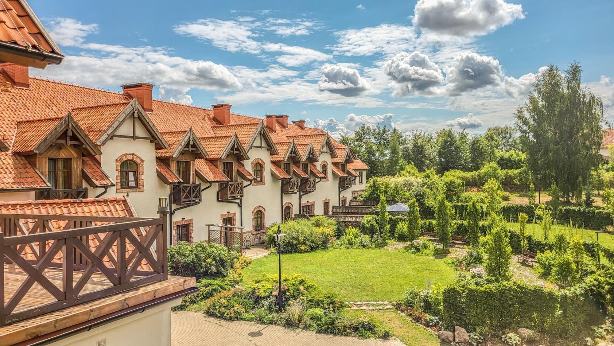 Folwark Lekuk Hotell Łękuk Mały Eksteriør bilde
